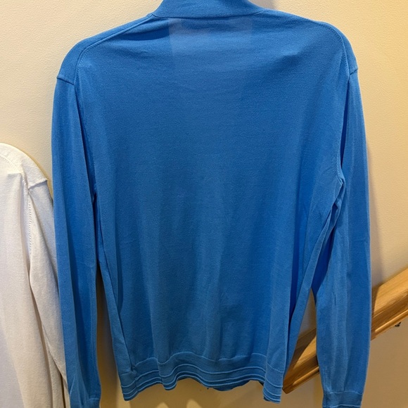 Tory Burch (2) Blue and White Cardigan Set - Picture 9 of 9